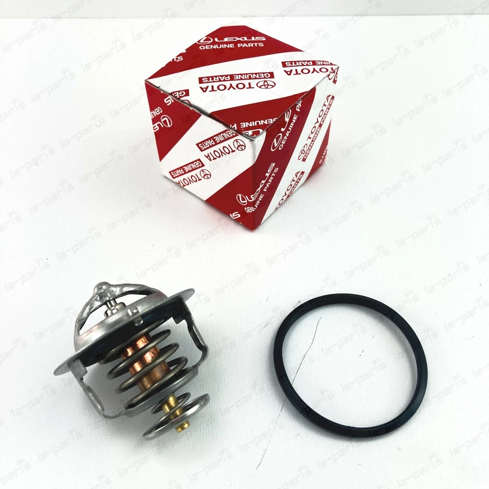 TERMOSTATO REFRIGERANTE ORIGINAL TOYOTA TUNDRA 4RUNNER V8 LEXUS GS430 SC430 CON JUNTA Foto 4 de 4