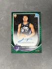 Topps 2025-26 Bowman John Tonje Rookie Green Auto Utah Jazz /99 #RVA-JT