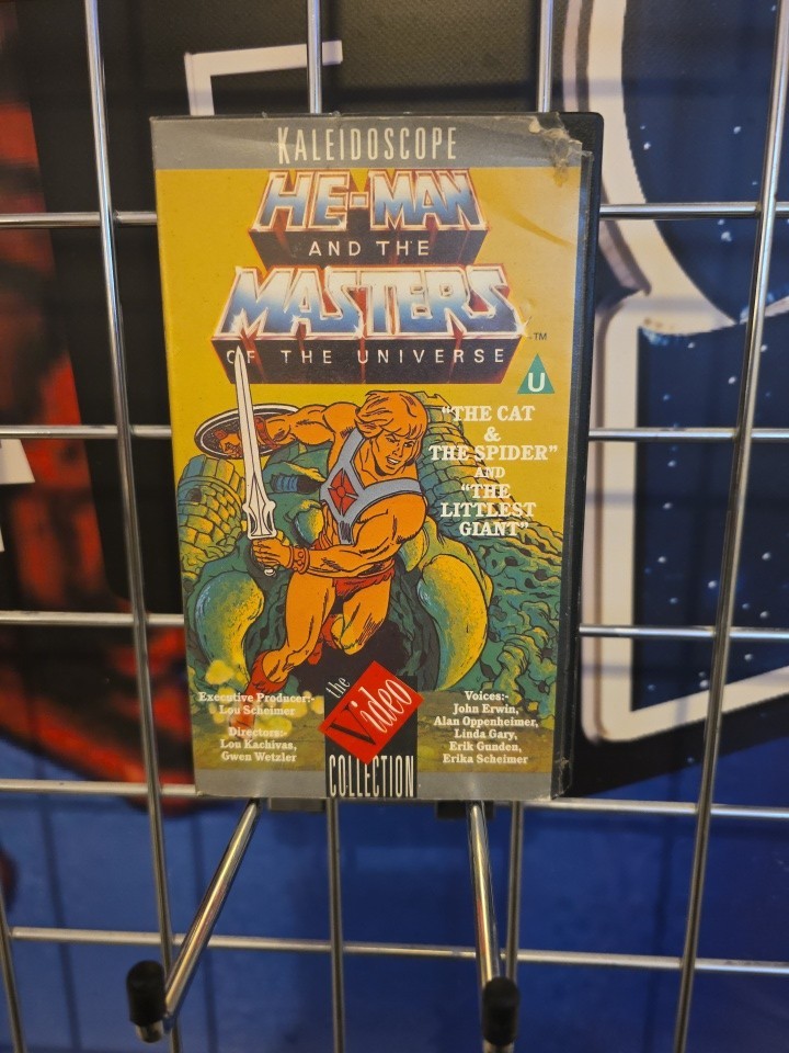 He-Man and the Masters of the Universe VHS Video Collection Rare Spider Cat