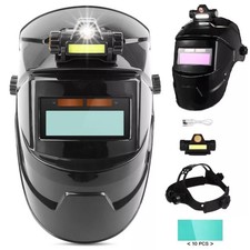 Auto Darkening Welding Helmet Mask Welders Arc Tig Mig Grinding Solar Powered