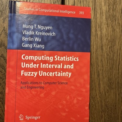 Computing Statistics under Interval and Fuzzy Uncertainty - 9783642249044