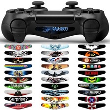 30PCS LED Light Bar Cover Decal Skin Sticker for Sony PlayStation 4 PS4