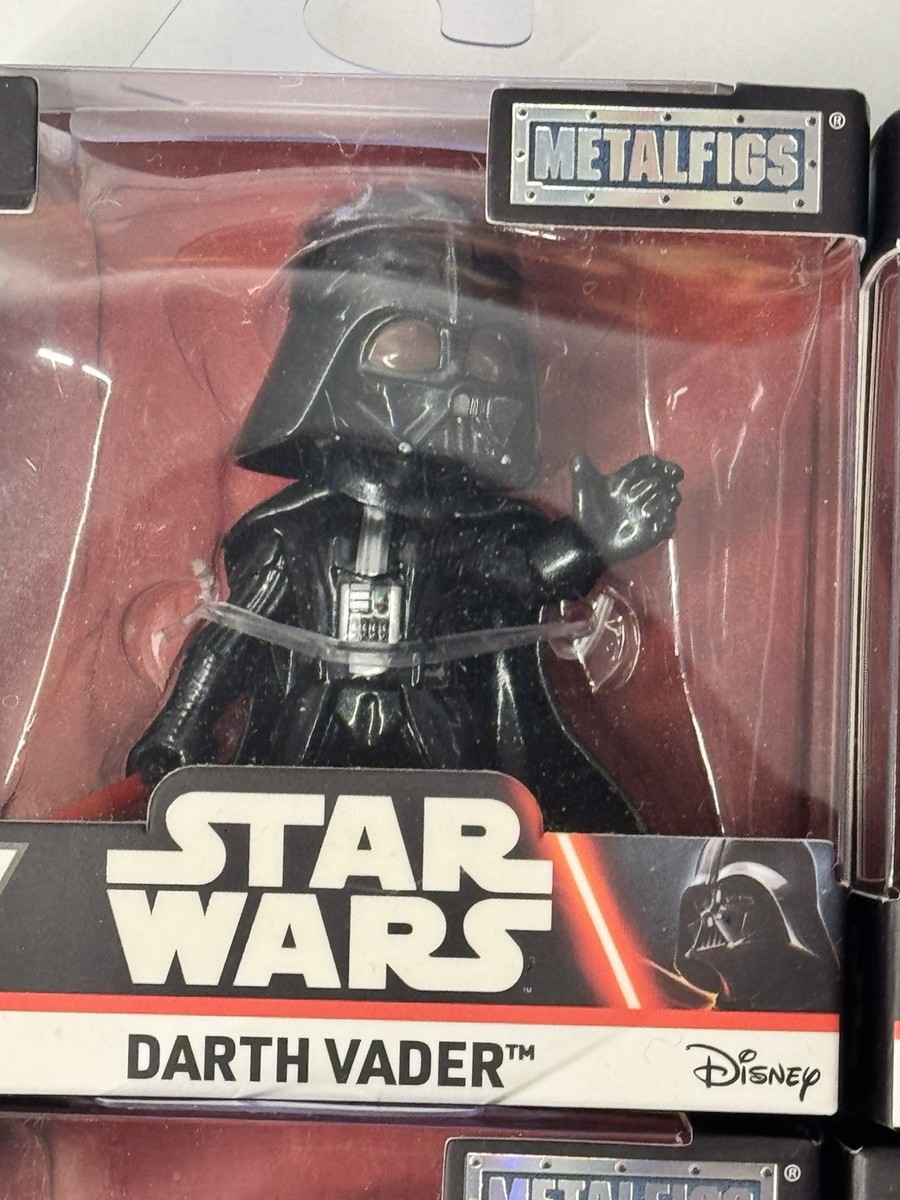 Star Wars Metalfigs lot of 4 - R2-D2 / Stormtrooper / Darth Vader