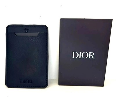 NEW Dior Navy Card Holder (attachable to phone) | eBay