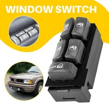 Driver Side Master Power Window Switch FOR Chevrolet Blazer GMC Envoy 15151360