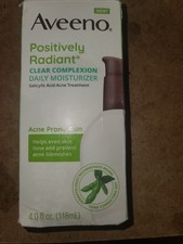 Aveeno Clear Complexion Acne-Fighting Daily Moisturizer with Soy, 4 fl oz