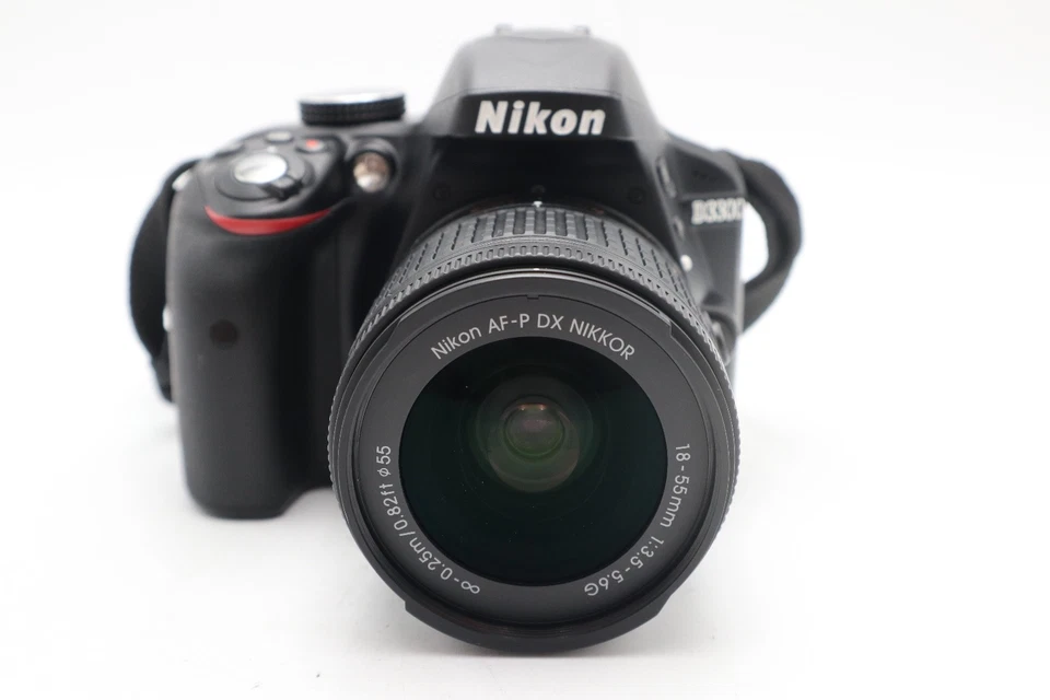 Nikon D3300 DSLR Camera 24.2MP with 18-55mm, Shutter Count 10848, REFURBISHED - Image 2 of 4