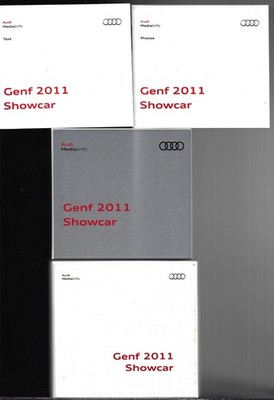 Audi A3 Concept 2011 Genfer Autosalon Boxed Press Pack