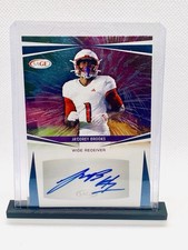 SAGE High Series 2025 Ja'Corey Brooks #A-JCB Louisville Autograph Football