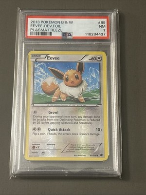 Pokemon TCG: Eevee 89/116 Plasma Freeze Reverse Holo PSA 7 | eBay Pokemon TCG: Eevee 89/116 Plasma Freeze Reverse Holo PSA 7 | eBay