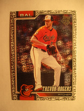 2026 Topps Series 1 Trevor Rogers #80 Spring Training Foil Parallel Orioles