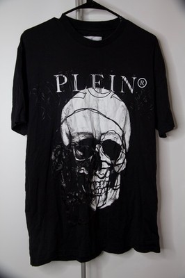 Philipp Plein Skull Graphic T-Shirt Size XL (#1)