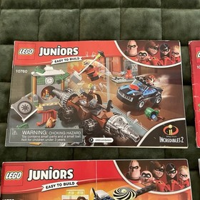 Lego Manuals Juniors Instruction Books 4 Booklets 10760 10759 10724 10753 Batman