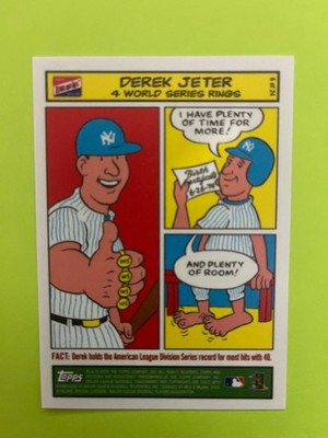 2003 Topps Bazooka Comics Insert #6 Derek Jeter New York Yankees  NrMt