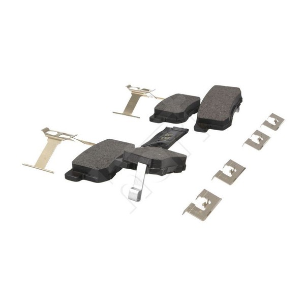 Hart 262 487 Bremsbelagsatz, Scheibenbremse FüR Honda-image