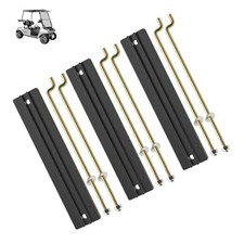 Golf Cart Battery Hold Down Plate with Rods Kit for Club Car DS and Carryall
