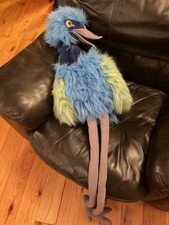 Giant 53" approx Puppet Company Emu with Squawk, NWT