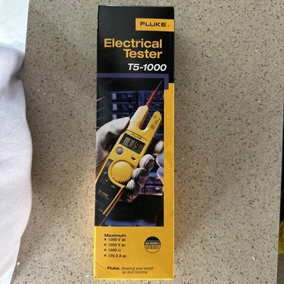 Fluke T5-1000 Electrical Voltage Continuity and Current Tester with Probe Tips