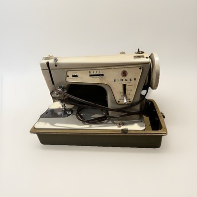 Vintage Singer Fashion Mate 237 Sewing Machine w/ Foot Pedal | eBay