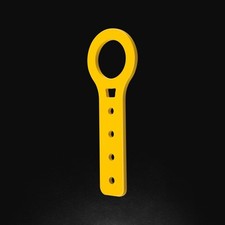 OMP Racing Aluminium Tow Hook Thickness 6 mm