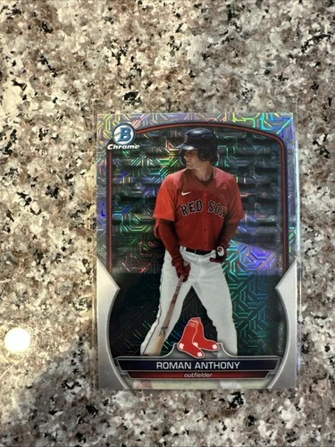 2023 Bowman Chrome - Prospects Roman Anthony #BCP-220 Mojo Refractor (RC)