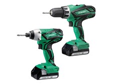 Hikoki KC18DGLJAZ Twin Pack 18V 2 x 1.5Ah Li-ion