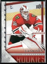 2020-21 Upper Deck Kevin Lankinen 2005-06 Young Guns Tribute #T-89 Blackhawks