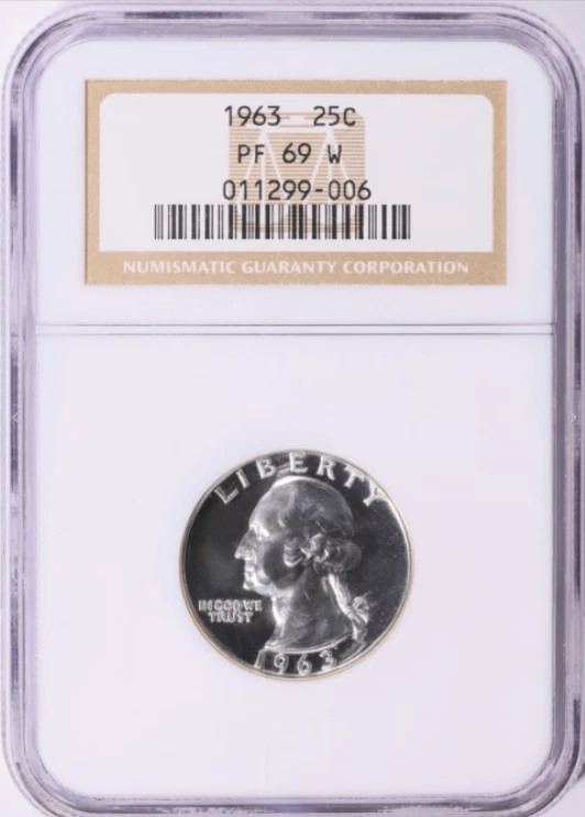 ★高鑑定 PF68 ★ アメリカ 1963 ワシントン 25セント 銀貨 NGC ☆高鑑定 PF68 ☆ アメリカ 1963 ワシントン 25セント 銀貨 NGC 高鑑定
