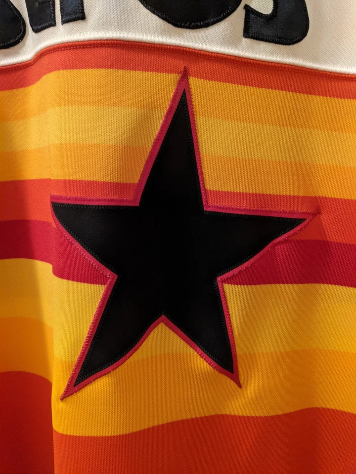 Nolan Ryan #34 Majestic Cooperstown Collection Houston Astros Jersey Size XL - Image 3 of 4