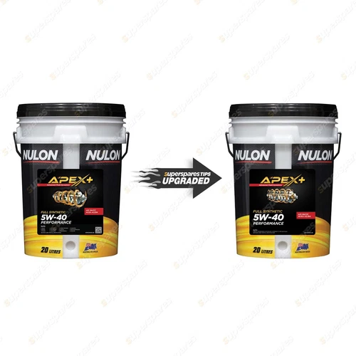 Nulon APEX+ 5W-40 Performance Engine Oil 20L APX5W40-20 Ref SYN5W40-20 - Picture 2 of 2