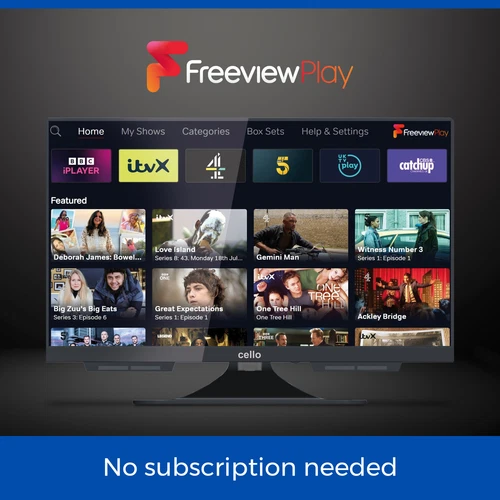 Cello 19″ Smart WebOS Traveller 12-Volt TV with Freeview Play - Picture 3 of 8
