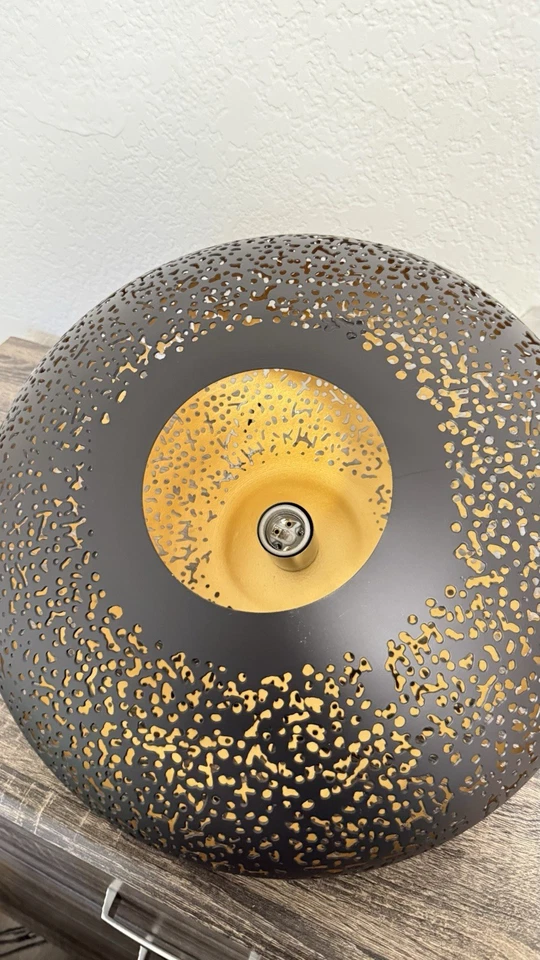 Livex Lighting 49185-07 Charlton Pendant Bronze with Antique Brass Accents - Image 3 of 4