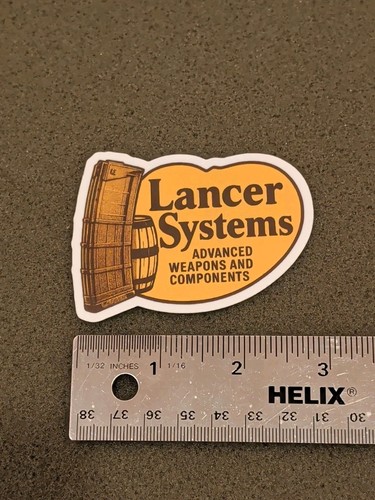 Lancer Systems Sticker Advanced Weapons & Components (Lot of 2) SHOT SHOW 2026 - 第 3/3 張圖片