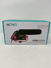Movo VXR4000R Directional Shotgun Condenser Video Microphone with Shockmount