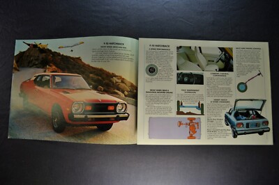 1976 Datsun F-10 Brochure Fastback Sportwagon Nissan Excellent