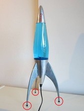 3x TAPPI PIEDINI PROTEGGI MOBILI PER LAMPADA LAVA MATHMOS TELSTAR NUOVI VARI COLORI