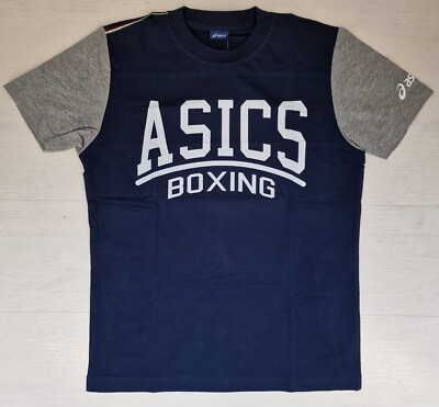 10036 ASICS ITALIA BOXEN BOXEN FPI T-SHIRT SHIRT COTTON TEE