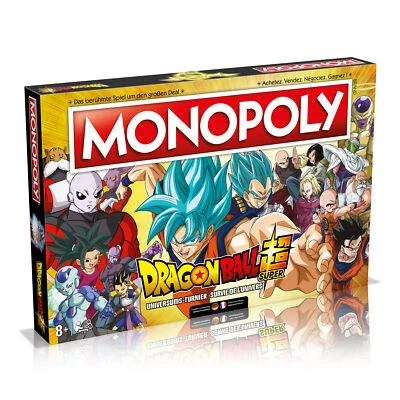 Monopoly Brettspiel Dragon Ball Super deutsch / französisch - Bild 1 von 4