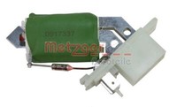 Metzger 0917337 Widerstand, InnenraumgebläSe FüR Opel