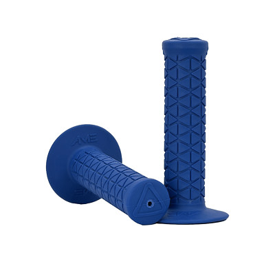 A'ME Best Moto Grips   Motorcycle E-bike Dirt Bike Tri Grips - BLUE