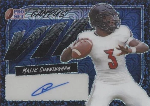 2023 Leaf Pro Set Metal Malik Cunningham #VIP-MC1