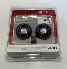 COBY Compact MP3 Stereo Speaker System CSMP16 CSMP16 New. 4