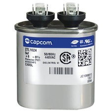 5 MFD 440V OVAL Run Capacitor