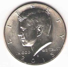 US. 2015-D. Kennedy Half Dollar. Uncirculated. 