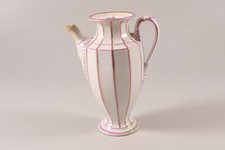 Meissen Prunk Sahnek&auml;nnchen Maskaron  ~1820 Heraldik Monogramm MJ Restauriert