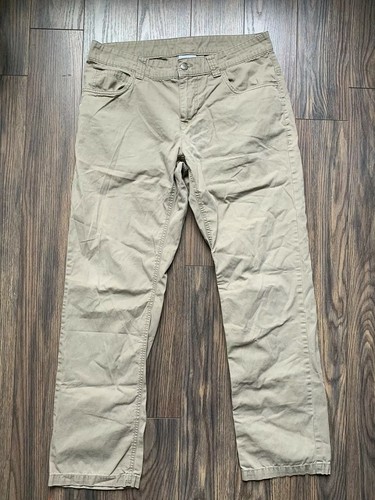 Columbia Mens 100% Cotton Pants Sz 34 