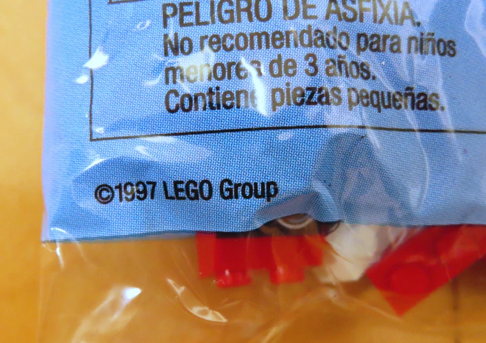 NISP VTG 1997 LEGO System 6554 Town FIRE BLAZE BRIGADE Fire Truck w Ladder - Image 3 of 3