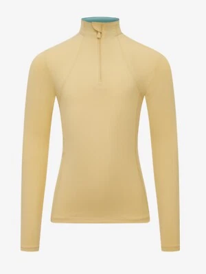 LeMieux Young Rider Base Layer Mimosa | UV50Schutz, belüftet, Stretch, weich