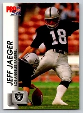 1992 Pro Set - Jeff Jaeger #540