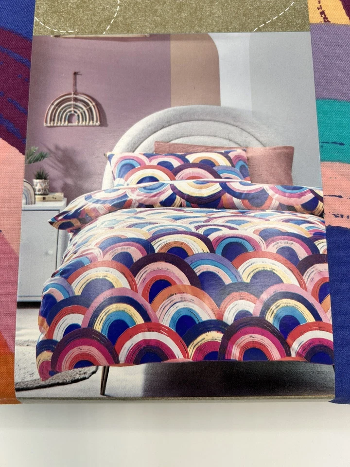 Next Bedding, Single Bedding, Rainbow, Bed Set, Multicoloured Rainbows - Image 4 of 4